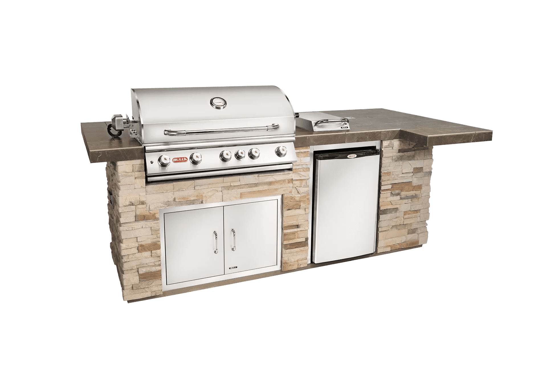 Bull Island BBQ Outdoor Kitchen & Grill Quartzsite Base - 31014-NG