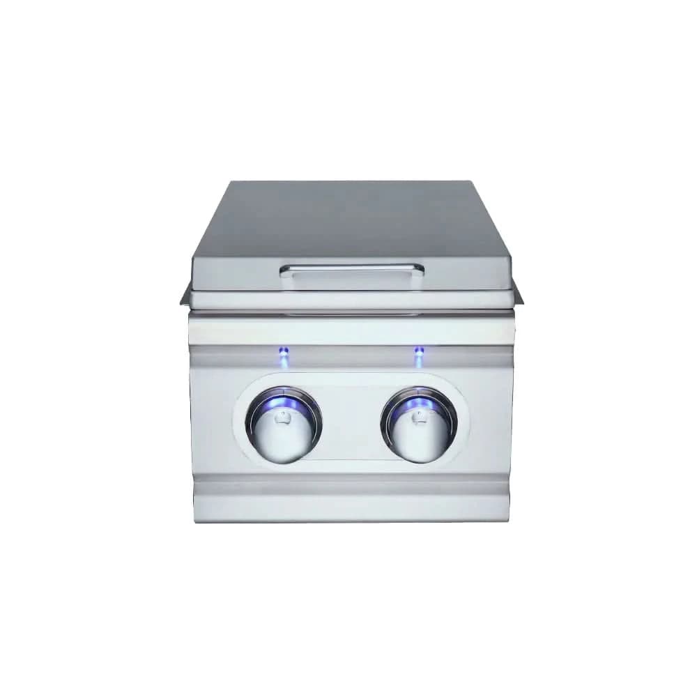 RCS Cutlass Pro Double Side Burner, Slide in - RDB1EL-NG