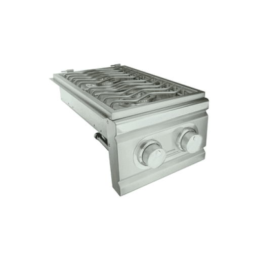 RCS Cutlass Double Side Burner, Slide in Liquid Propane Gas - RDB1LP