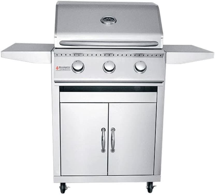 RCS Premier - 26-Inch 3-Burner Freestanding Grill - Natural Gas - RJC26ACK