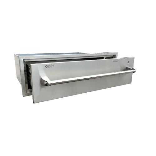RCS R-Series 36-Inch Built-In 120V Electric Outdoor Warming Drawer - RWD1