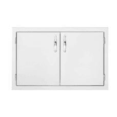 Summerset Stainless Steel Flush Mount Double Access Door - SSDD-30
