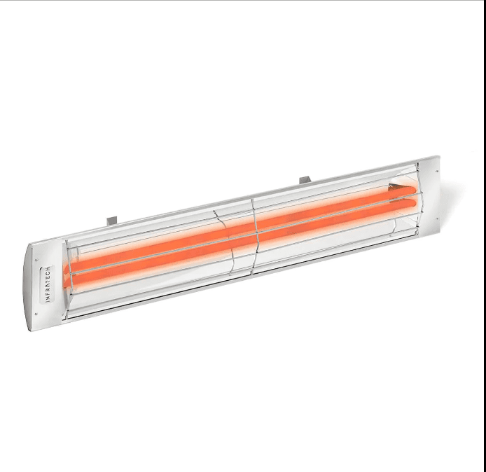 Infratech CD-Series 39-Inch 4000W Dual Element Electric Infrared Patio Heater, 240V, Stainless Steel - CD4024SS