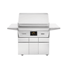 Twin Eagles Wi-Fi Controlled 36-Inch - Grill On Deluxe Cart - Pellet Grill And Smoker - TEPG36G + TEPGB36