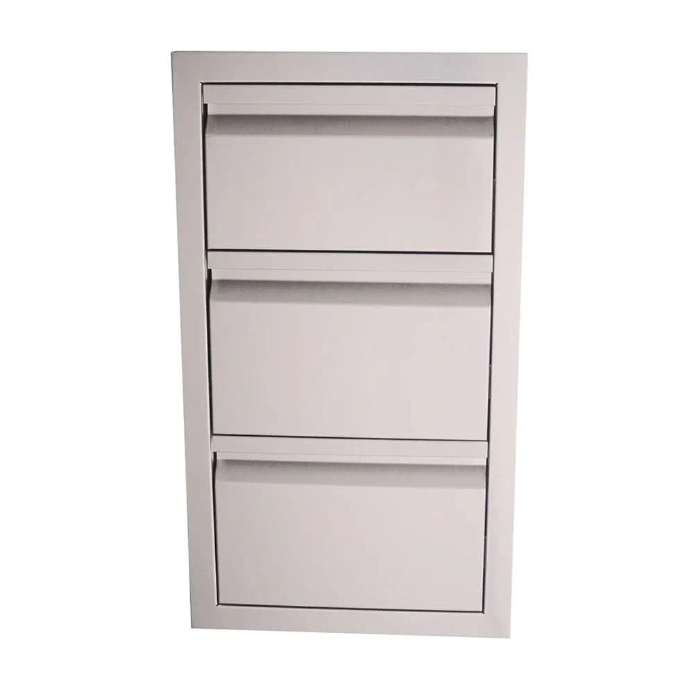 RCS Valiant Stainless Triple Drawer Fully Enclosed - VTD3