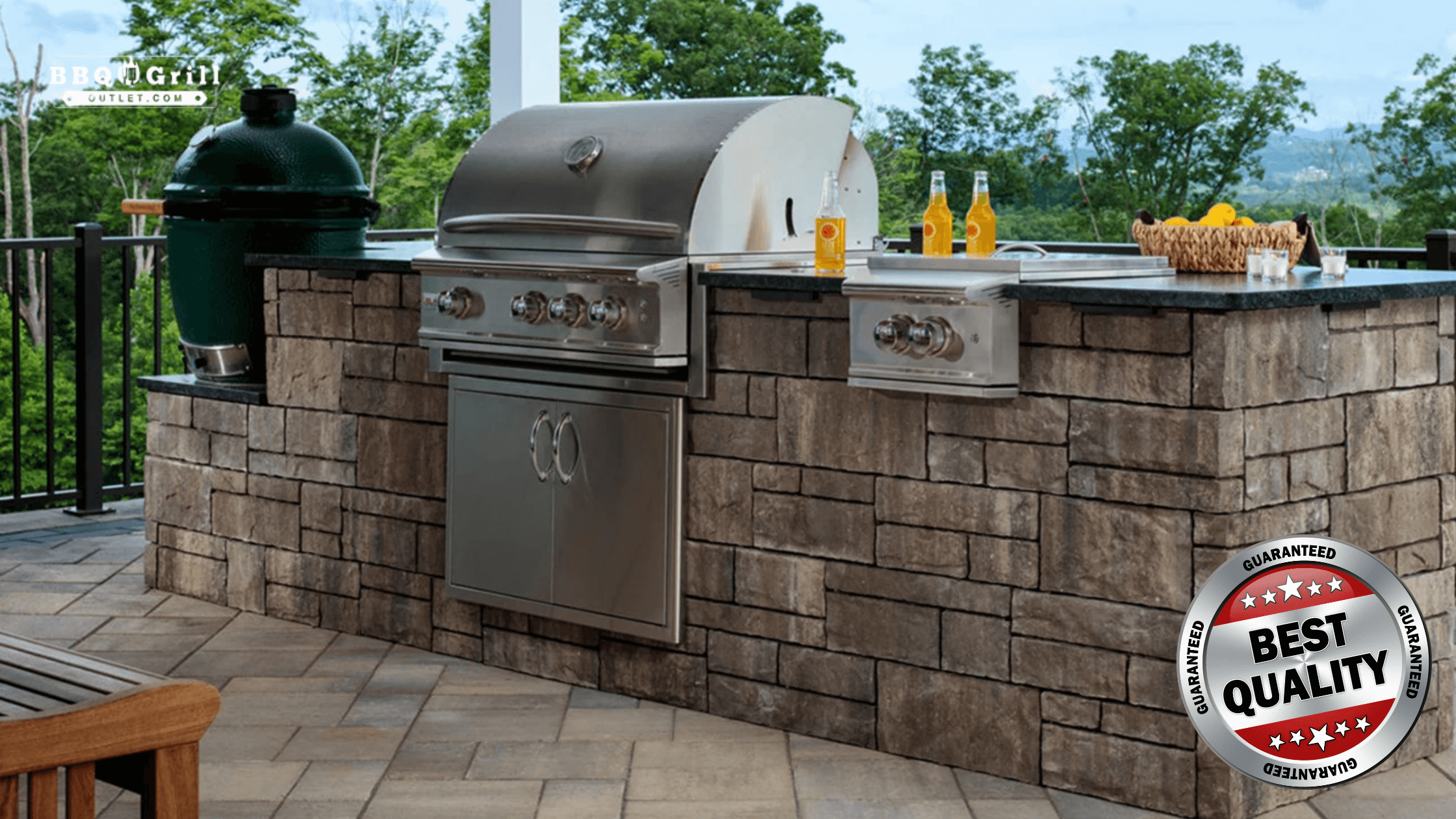 Best Outdoor Kitchen Island Materials for Long-Lasting Style and Durability