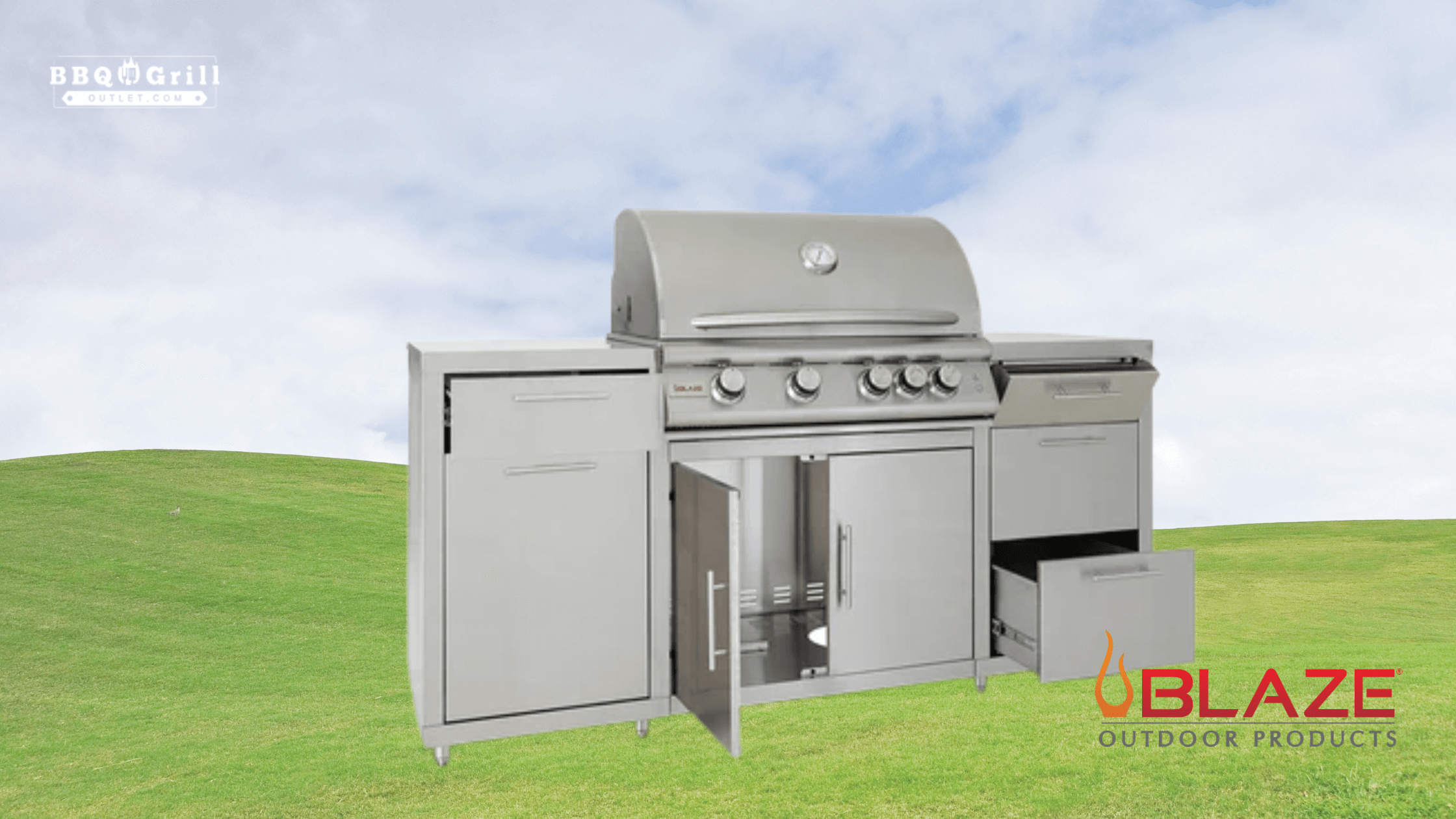 Blaze Outdoor Kitchen Island