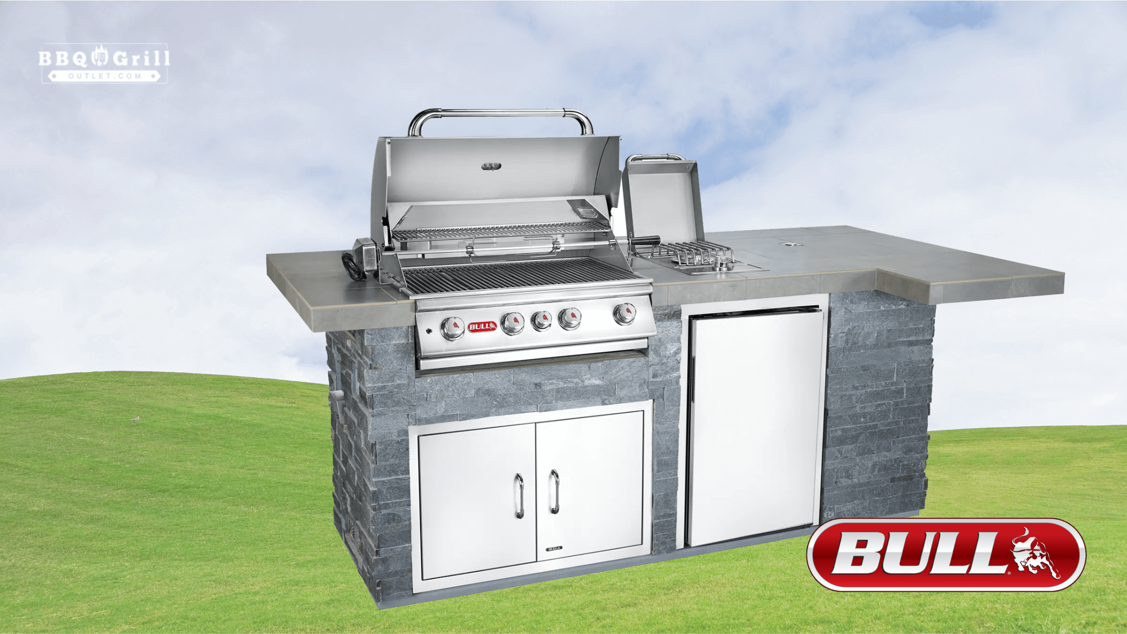 Bull BBQ Outdoor Kitchen Island