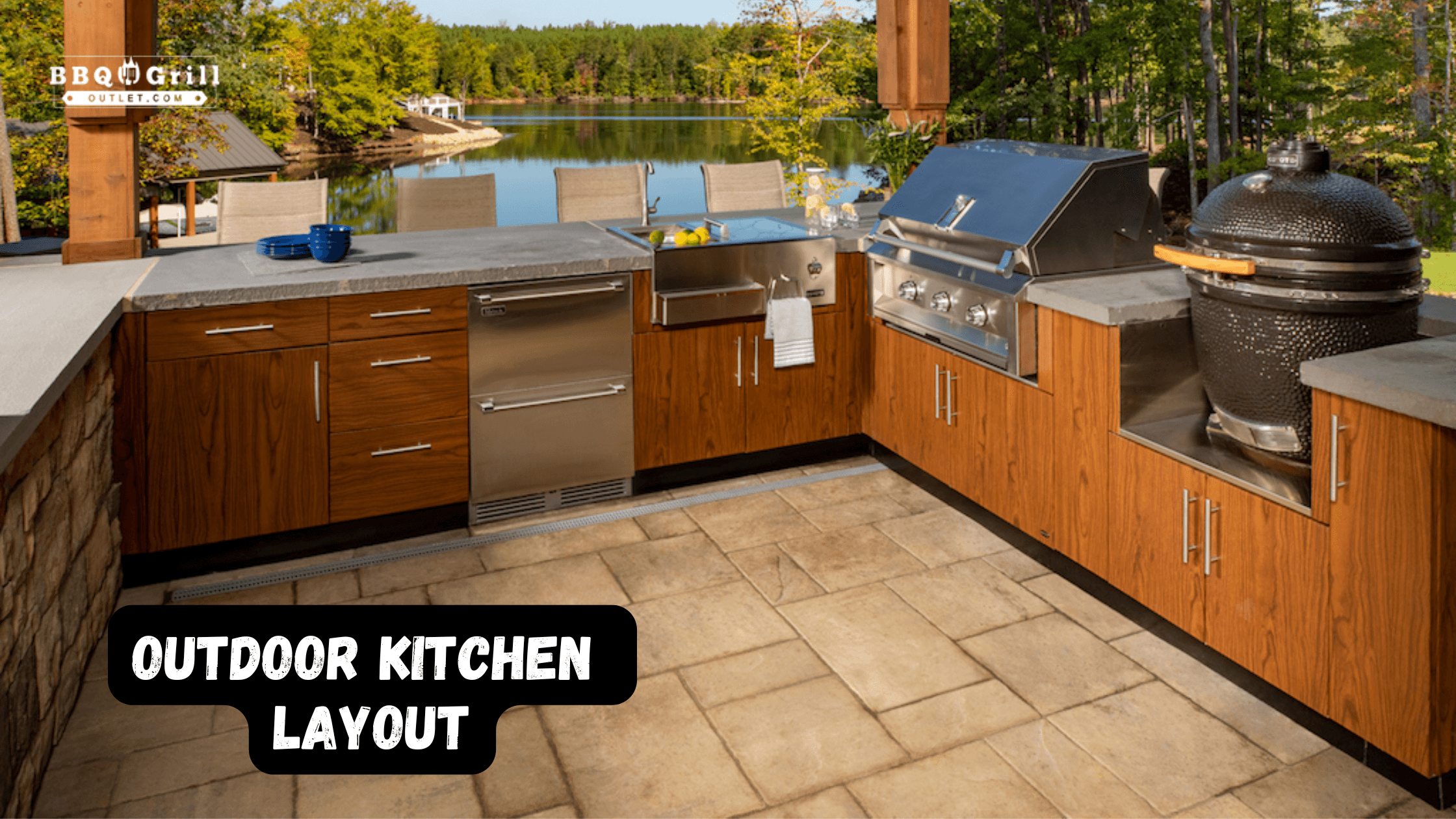 Outdoor Kitchen Layout