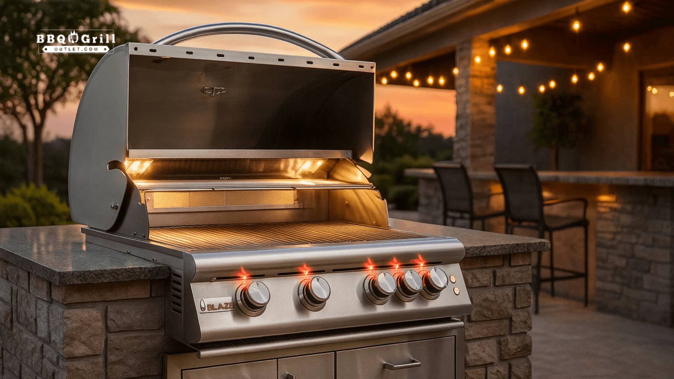 Blaze Natural Gas Grill: Clean, Efficient Grilling Power