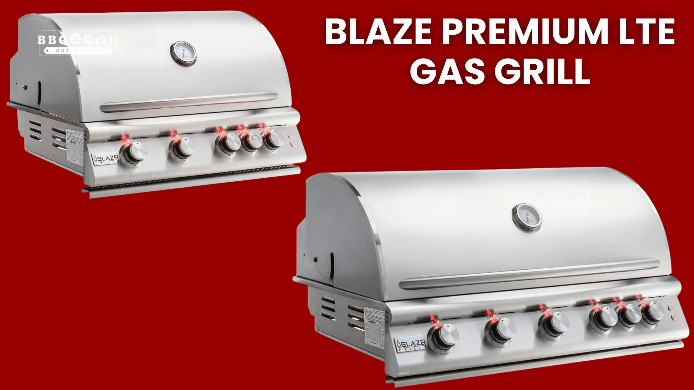 Blaze Premium LTE Gas Grill – Stylish Grilling with Pro Features